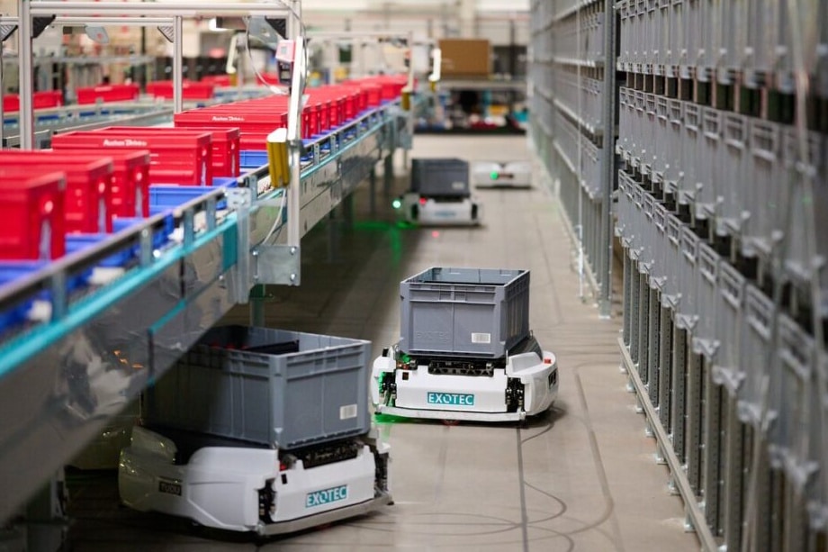 How Autotote 6545 optimised Auchan Luxembourg’s automated warehouse with Exotec